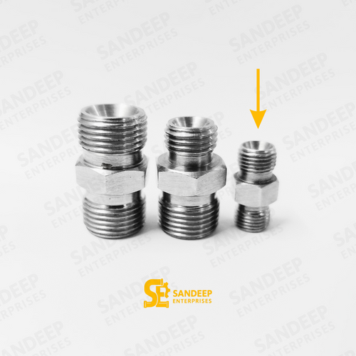 SS 1/8*1/8 Hex Nipple Adapter